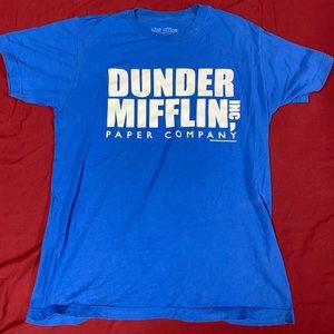 Dunder Mifflin Tee Shirt - Blue
